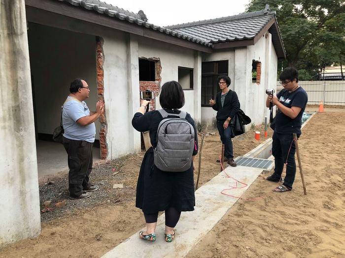 藝術家陳伯義訪談現場